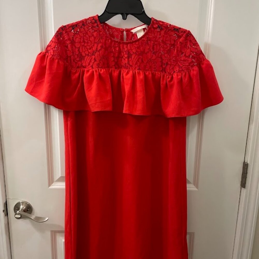 H&M Red Sundress, Sz 8